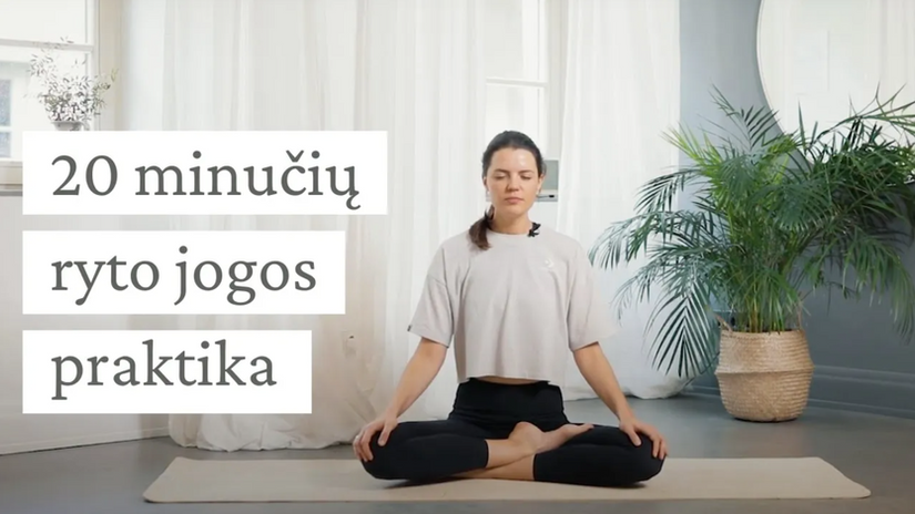 Švelni, bet tvirta ryto joga